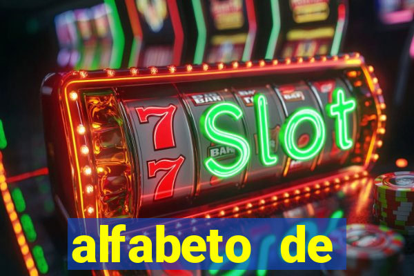 alfabeto de caligrafia bonita